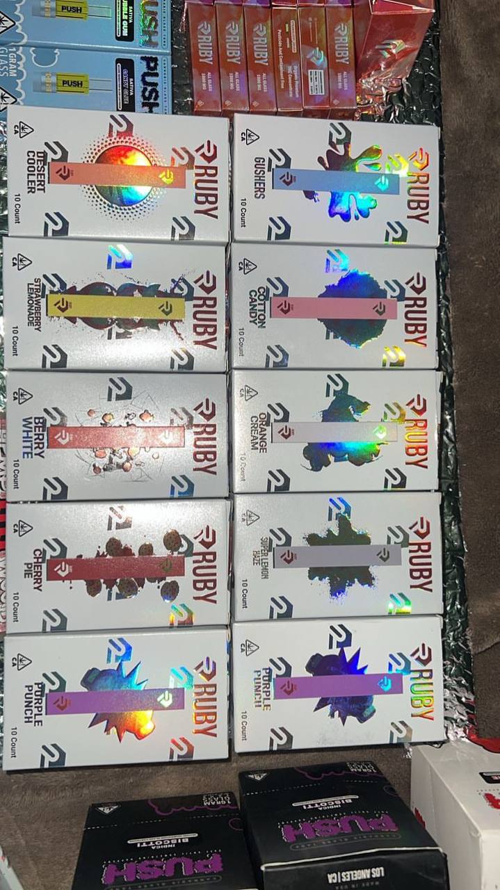 ruby disposable carts