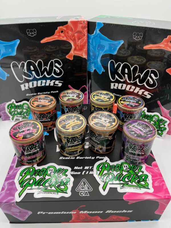 KAWS Moonrocks exotic variety pack