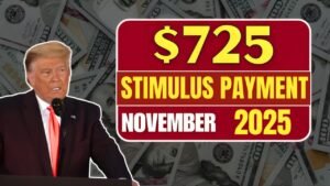IRS Stimulus Update: Americans Could Receive $725 in November — Eligibility, Payment Rules & Latest Details